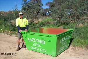 Backyard Bins Pic 2 - 2m3 Skip Bin