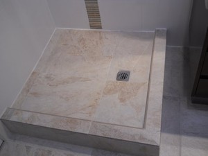 Dan The Tiler Pic 2 - Shower Base