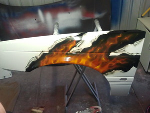 Axon Airbrushing Pic 3 - True Fire