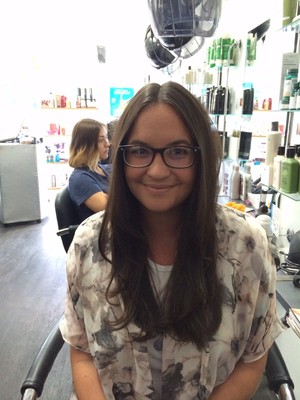 AM Studios Pic 2 - Client emma after having a trim at AM Studios