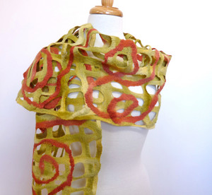 Sesenarts Wool and Silk Fashion Accessories Pic 2 - Pure merino wool scarf