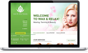 Buzido Website Design Pic 2 - Wax Relax Beauty