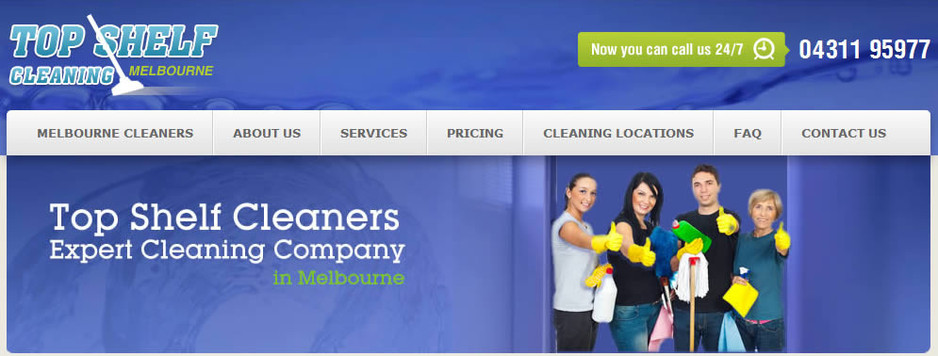 Top Shelf Cleaning Melbourne Pic 1 - The Top Shelf Cleaning Website