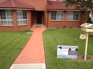 Concrete Driveways Sydney Pic 2