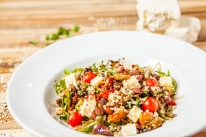 The Artisan Cafe Pic 2 - Roast Vegetable and Feta Salad