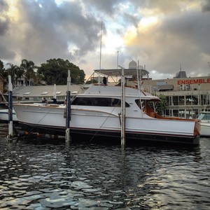 Sydney Harbour Slipways Pic 3 - Sydney Harbour Slipways SHS Marine servicing a boat in Kirribilli