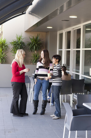 AIM Business School Pic 3 - Dining Room Balcony