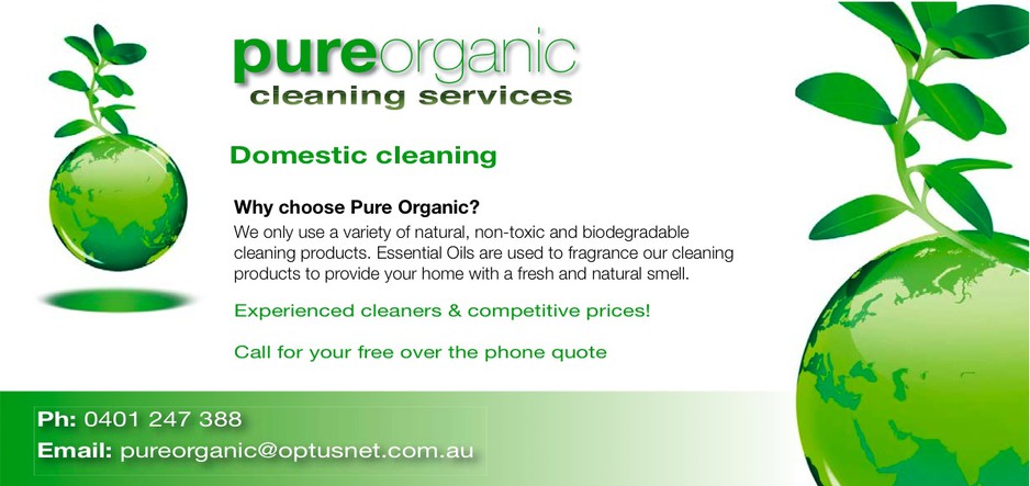 Pure Organic Cleaning Services Pic 1