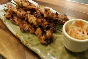 Dahon Tea Lounge Pic 4 - Our BBQ skewers come in BBQ pork Pork Tocino Chicken Adobo and Chicken Inasal