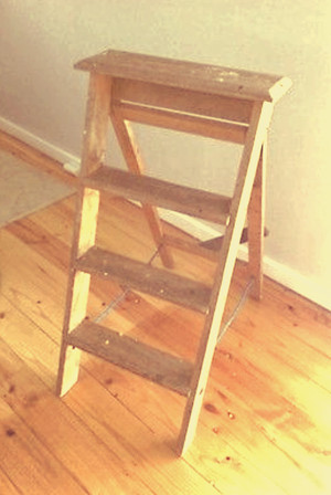 Alicia's Decor Styling Hire Pic 2 - Vintage Style Ladder for Display