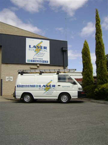 Laser Electrical St Marys Pic 1 - laser electrical st marys van