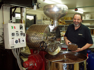 Caesars Coffee Pic 3 - caesar franckin roasts every day on site