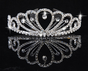 Wedding Day Bliss Pic 5 - Rhinestone Shooting Star Tiara