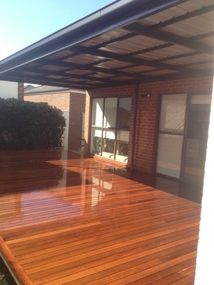 Selkrig Property Solutions Pic 2 - This client required decking and pergola for entertaining Heatherton VIC