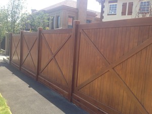 Selkrig Property Solutions Pic 4 - This client wanted a really nice fenceBrighton VIC