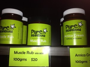 Pure Intentions Beauty Pic 4 - Therapeutic Creams Arnica and Muscle Rub