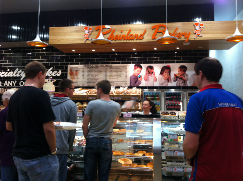 Rheinland Boutique Bakery Pic 2 - Pretty busy time of the week to come on sat arvo But the specials were fantastic for a family of 5