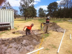 East and Hills Plumbing Pic 3 - septic pump lines