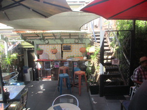 White Rabbit Record Bar Pic 2 - Beer Garden