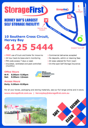 Storage First Hervey Bay Pic 3 - Come in and inspect for yourself