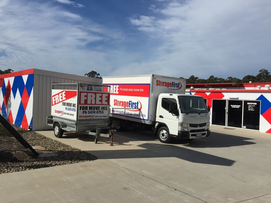 Storage First Hervey Bay Pic 1 - FREE Truck with tailgate lifter and trailers to help you move in