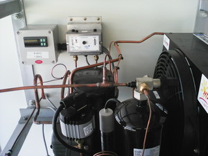 Affordable Coolrooms Pic 4 - Quality Techumseh Condensing Set with Fan Speed Control