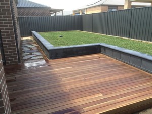 Jairo Landscaping Pic 3 - Decking Turfing installation