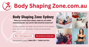 Body Shaping Zone Pic 3 - Natural noninvasive body sculpting weight loss and cellulite treatment programs easy exercise triple boosted by vacuum tech Get your dream body lose weight drop centimeters sculpt your body and shed cellulite