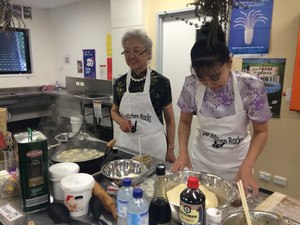 Currumbin Community Special School Pic 3 - Harmony Day cooking demo yummy dumplings