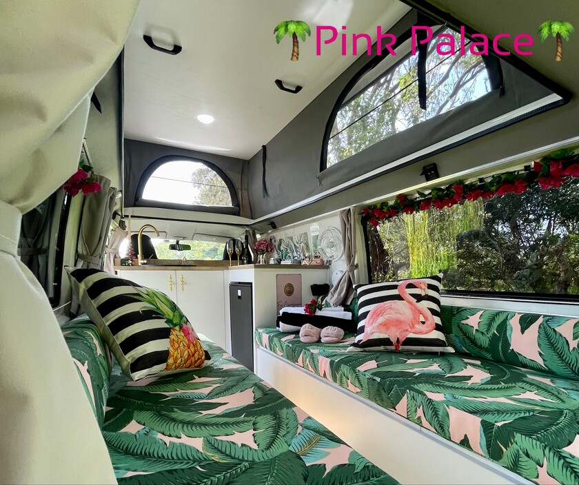 Elite Van Adventures Pic 1 - Pink Palace inspired by the Beverly Hills Hotel is elegant luxurious offering a 5 star boutique feel will leave feeling glamorous