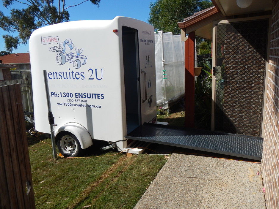 ensuites 2u Pic 1 - we can crane bathrooms over fences and service disable client with our disable accessibile bathrooms