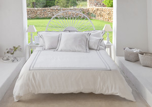 DEIA Living Pic 4 - Our 280 thread count 100 Egyptian cotton sateen collection FORMENTERA Coming in quilt covers sheet sets and individual items from single to super king size