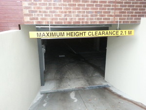 CarparKing Pic 3 - Height Clearance Sign