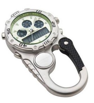 Discover Outdoors Pic 3 - Leatherman Clip Watch available in BlackWhite face