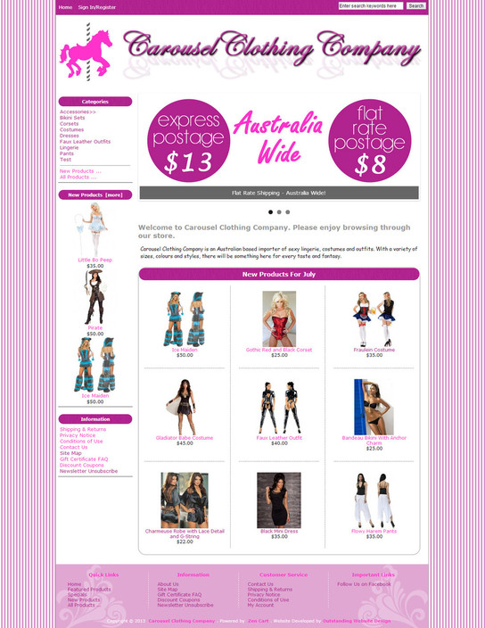 Outstanding Website Design Pic 1 - Here is an example of one of my recent designs