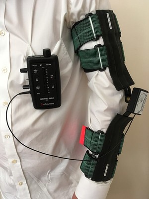 Ncounters Engineering Rehabilitation Pic 5 - nCounters Engineering Rehabilitation Elbow Angle Sensor for immediate audio and visual biofeedback