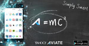 BC Marketing Pic 2 - A website banner we created for Yahoo AVIATE