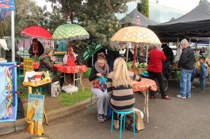 Mulgrave Farmers Market Pic 1 - Coffee spots and snacks with pleasant seating