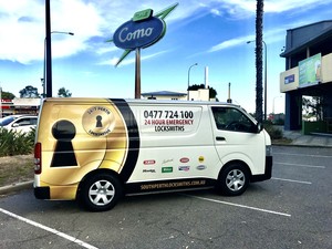 South Perth Locksmiths Pic 5 - Locksmithing van at Como WA