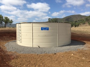 Holmes Water Tanks Pic 4 - 90000ltr tank Biggenden