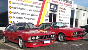 Pace Auto Werks Pic 3 - Shark sighting in West Perth 2 BMW 635 Shark