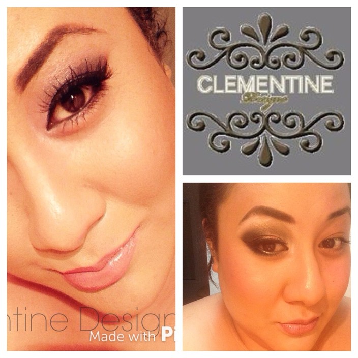 Clementine Designs Pic 1 - Make overs i done on my self I give reviews on products and test try them for my clients