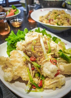 Saigon Bowl Pic 4 - Salt and Pepper Calamari and Fish