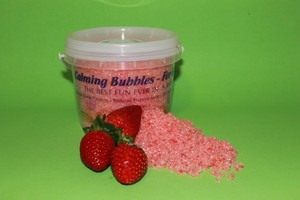 Calming Naturals Pic 5 - Strawberry sweet yet tart it smells reminiscent of a popular strawberry gum