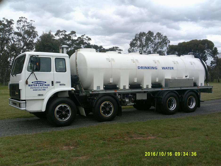 D and H Morris Water Cartage Pic 1