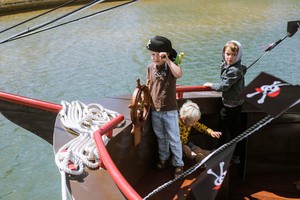 Pirate Ship Mandurah Pic 5 - Kids having fun aboard