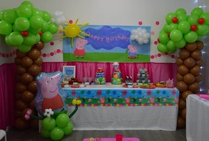 Balloons Infinity Pic 5 - Peppa Pig theme Can create decor for any theme