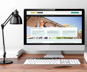 Get with the Brand Pic 2 - Web design project management for Curtin College