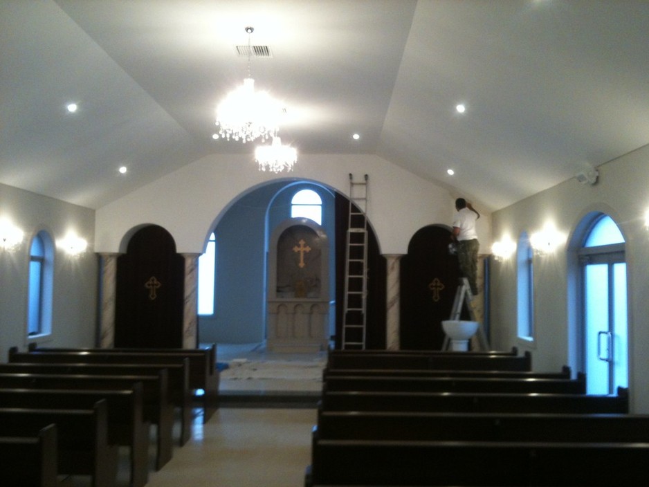 Pioneer Painting & Decorating Pty Ltd Pic 1 - Church painting