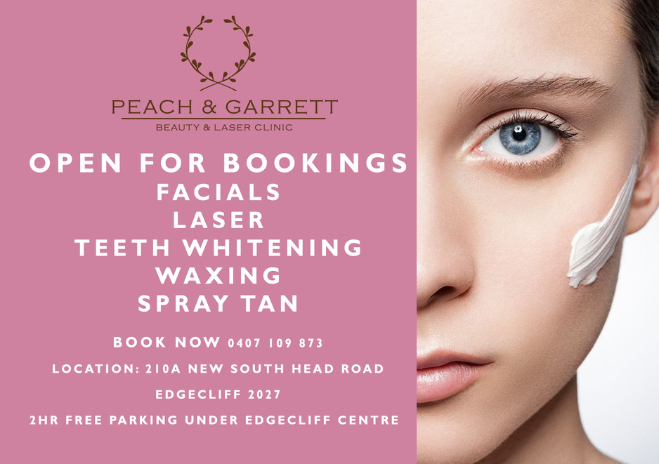 Peach & Co Pic 1 - Check out our website for further deals and treatments wwwpeachandgarrettcomau